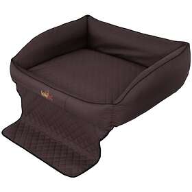 Hobbydog Royal Trunk car bed Dark Brown R3