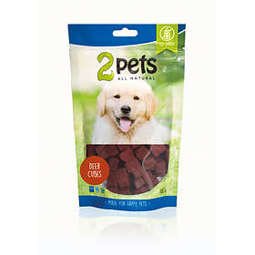 2 Pets Dogsnack Deer Cubes 100g