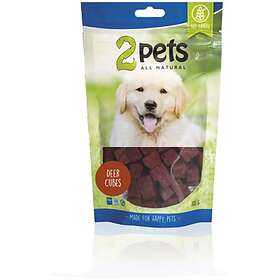 2 Pets Dogsnack Deer Cubes 400g