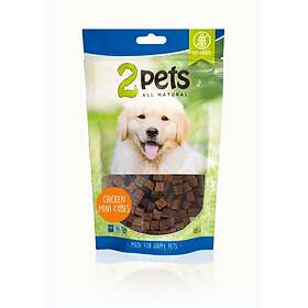 2 Pets Dogsnack MiniCubes Chicken 100g
