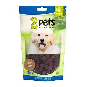 2 Pets Dogsnack Lamb Cubes 100g