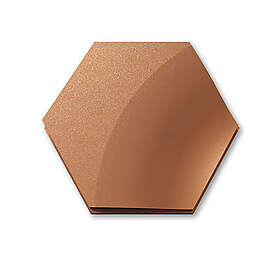 Copper Okiun Panal Metallic, ME7 Orange 15x15 Flis