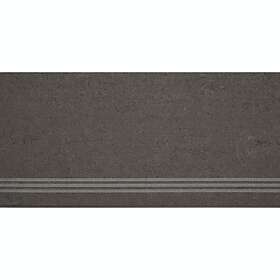 Arredo Klinker Fojs Collection Steel Glossy Grå 29,8x60 cm Trappsteg/Trappnos T 450614