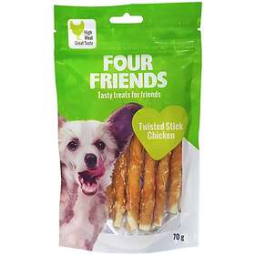 Four Friends Twisted Stick Chicken 5-pack, 25cm