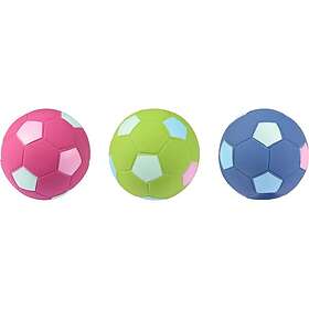 Flamingo Dog Toy Latex Football Display Mix 6 cm