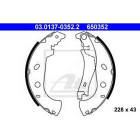 ATE Fiat Bromsbackar sats 03013703522
