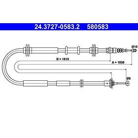 ATE Fiat Vajer parkeringsbroms 24372705832