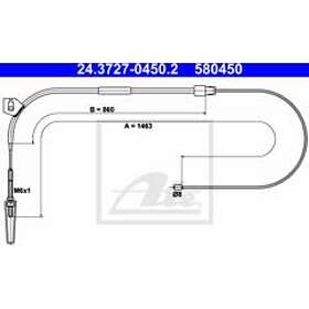 ATE Mercedes-Benz Vajer parkeringsbroms 24372704502