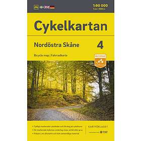 : Cykelkartan Blad 4 Nordöstra Skåne 2023-2025