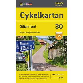 : Cykelkartan Blad 30 Siljan runt 2023-2025