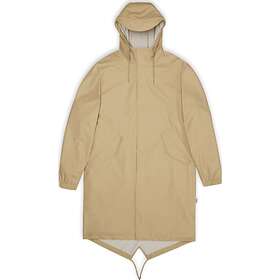 Rains Unisex Fishtail Parka M, Sand