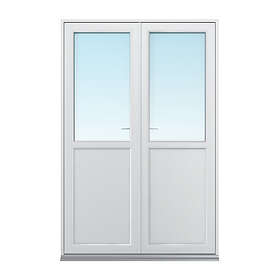 Traryd Fönster Pardörr Optimal Aluminium FD Linjerar Fast Par Hö 15-20/14 66132215201450