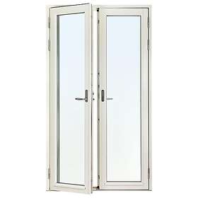 Traryd Fönster Pardörr Genuin Svanenmärkt Helglasad Trä FD Helglas Par Vä Härdat glas in/ut 17-21 Svanmärkt 652325172150