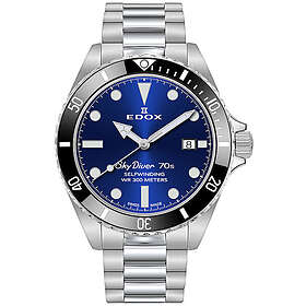 Edox SkyDiver 70s Date Automatic 80115 3N1M BUIN