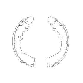 Kavo Parts Mitsubishi Bromsbackar sats KBS6410