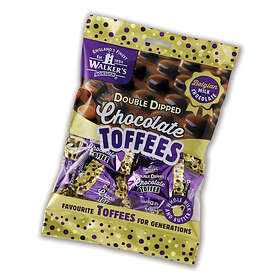 Walker's Double Dipped Chocolate Toffees 135g