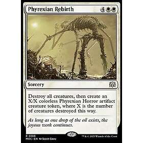 löskort: Commander: March of the Machine: Phyrexian Rebirth