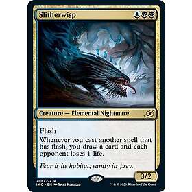 löskort: Ikoria: Lair of Behemoths: Slitherwisp (Foil)