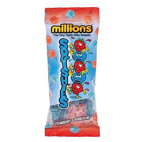 Millions Squishies Strawberry & Bubblegum 150g