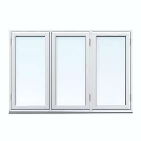 Traryd Fönster Sidohängt Optimal 3-Luft Aluminium F3 18-17 70133002181750