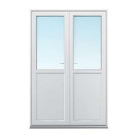 Traryd Fönster Pardörr Optimal Svanenmärkt Aluminium FD Linjerar Fast Par Hö 17-21/13 Svanmärkt 66332217211350