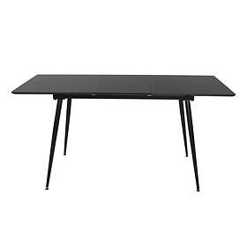 Venture Home Matbord Silar med Iläggsskiva Extention Table Black Melamine / Legs 15028-888