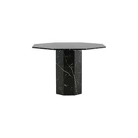 Venture Home Matbord Marbs Round Dining Table Black / Glass Marble 15589-588