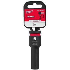 Milwaukee Shockwave Impact Duty Krafthylsa 1/2" fyrkant, djup 9 mm