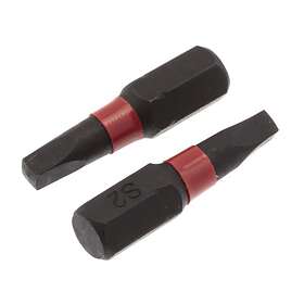 Pela 507815 Bits fyrkant, 2-pack R2, 50 mm