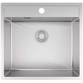 Strand Stainless Diskho STEXO50-EBC Enkelvask m blandarplats clips