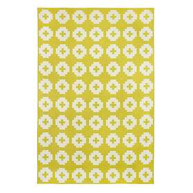 Brita Sweden Flower Teppe stor sun (gul) 170x250 cm