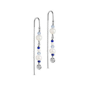 Enamel Copenhagen Sofia Earrings Marine Silver