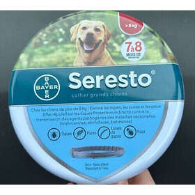 Bayer Seresto Dog Collar +8kg (2-pack)