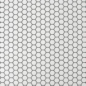 Contour Tapet Hexagon Lattice Vit Non-woven Tapeter 10mx52cm 112650