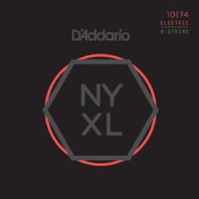 D'Addario Elgitarr NYXL1074 8-str