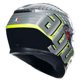 AGV K3 E2206 Mplk Full Face Helmet Grå L