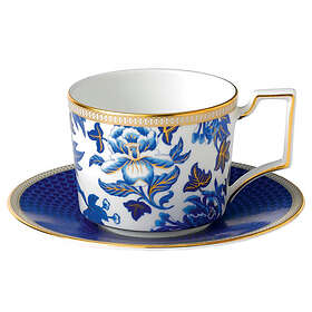 Wedgwood Hibiscus Teacup med Fat 22cl