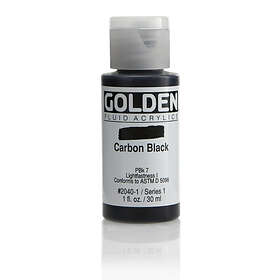 Golden Fluid Acrylics 30ml 2040 Carbon Black