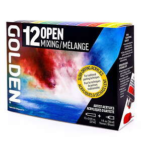 Golden Artist Acrylics OPEN Slow Drying Acrylics Mixing Set #925