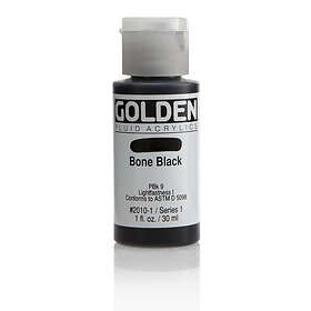 Golden Fluid Acrylics 30ml 2010 Bone Black