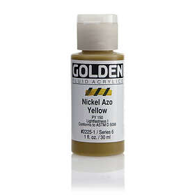 Golden Fluid Acrylics 30ml 2225 Nickel Azo Yellow