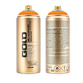 Montana Gold sprayfärg 400ml F2000 Power Orange