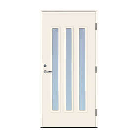 Skånska Byggvaror Ytterdörr Rejäl Vejby Trio TW3594