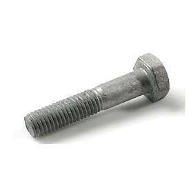 Reyher 143991240160080 Stålbyggnadsskruv M16 EN 14399-4, 10.9, FZV M16x80 mm