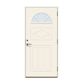 Skånska Byggvaror Ytterdörr Stabil FALSTERBO TW4006