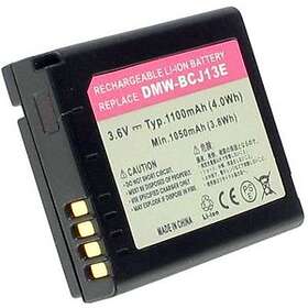 Batteriexperten Kompatibelt med Lumix DMC-LX7K, 3.6V (3.7V), 850 mAh