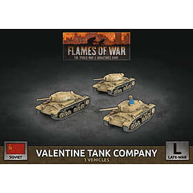 Soviet Valentine Tank Company (plastic)