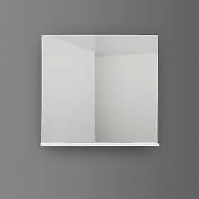 4AQUA Spegel Med Hylla Speg med hylla 80 vit matt SPH80B