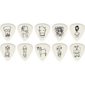 Planet Waves Satriani Picks White Medium
