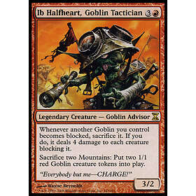 löskort: Time Spiral: Ib Halfheart, Goblin Tactician